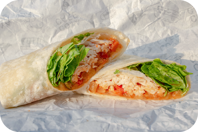 夏野菜のラタトゥイユトルティーヤ